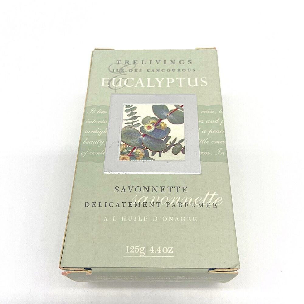 Trelivings~Kangaroo Island~Eucalyptus Soap 125g/4.4 oz Evening Primerose Oil~HTF